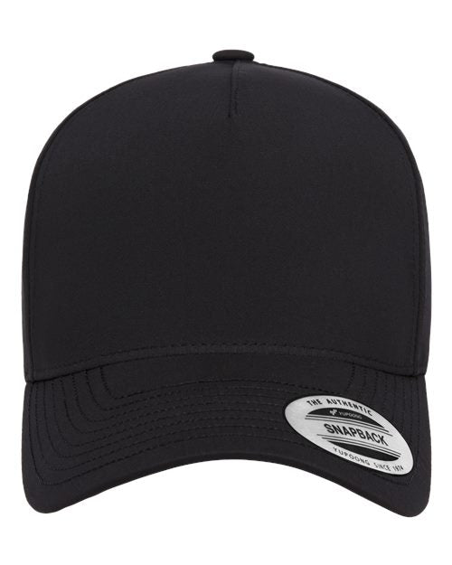 Five-Panel Snapback with Perforated Cap-YP Classic