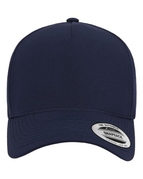 Five-Panel Snapback with Perforated Cap-YP Classic