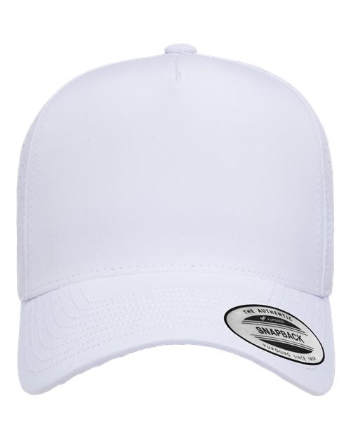 Five-Panel Snapback with Perforated Cap-YP Classic