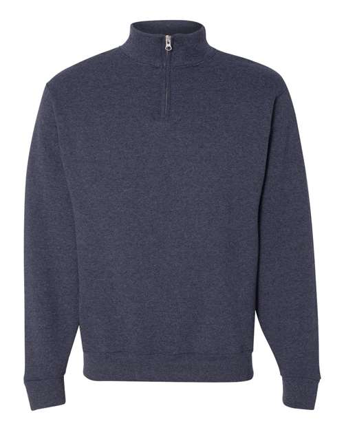 Unisex Nublend® Cadet Collar Quarter-Zip Sweatshirt