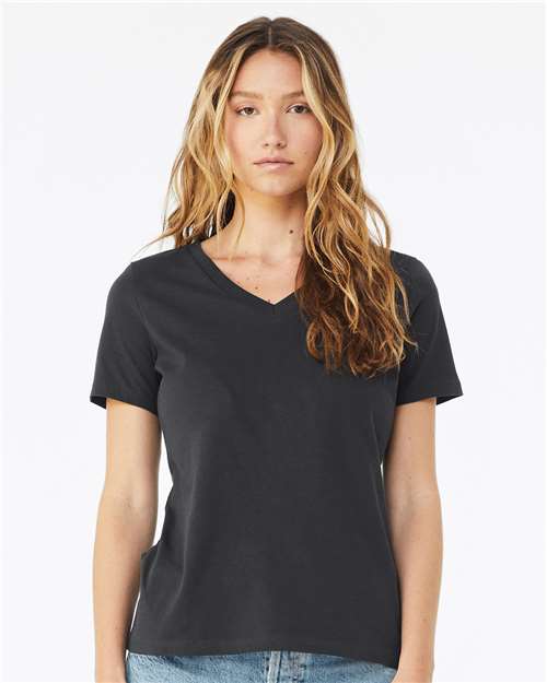 Customizable Women’s Relaxed V-Neck Tee - Stitched Expressions