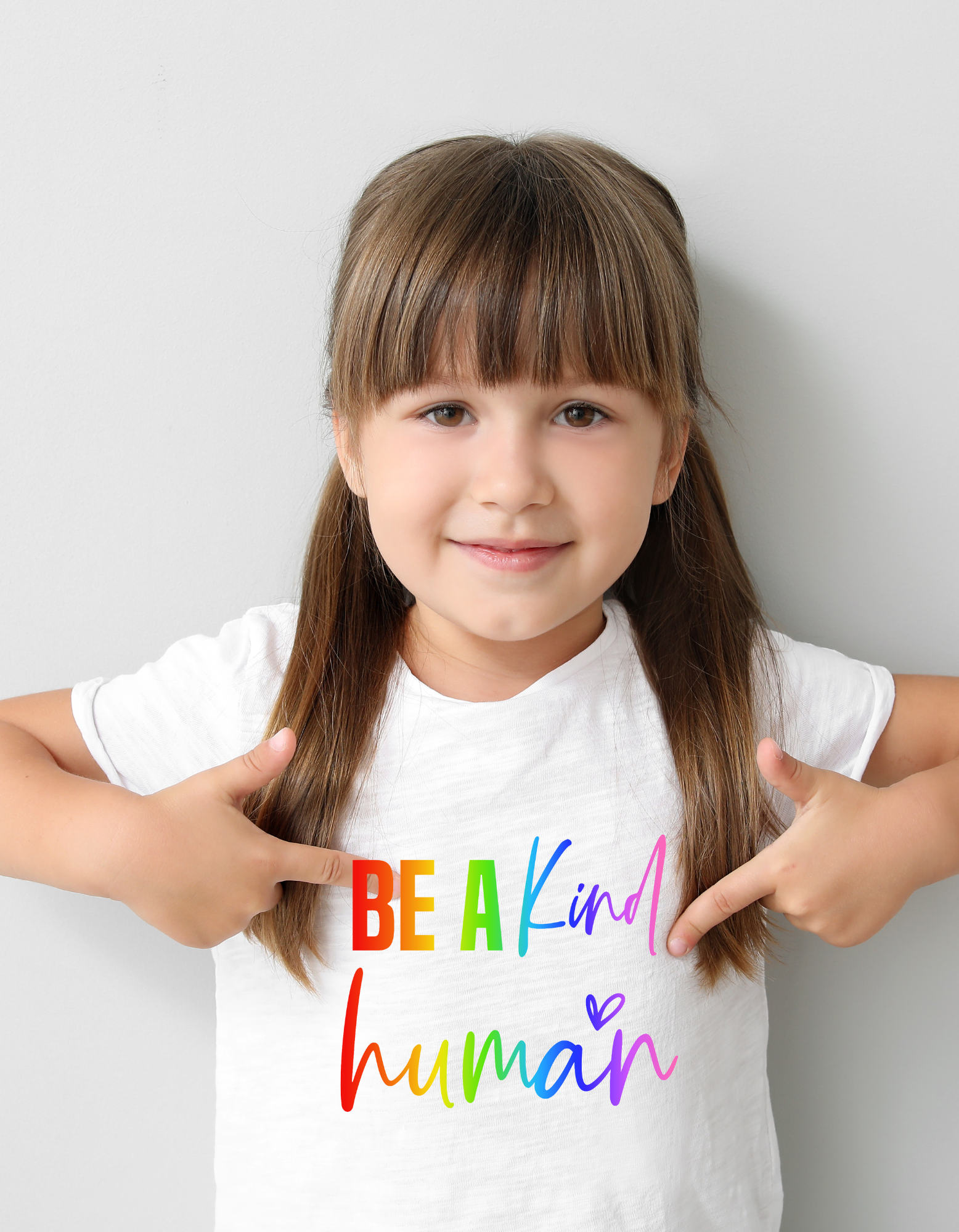 "Be A Kind Human"-Transfer - Stitched Expressions