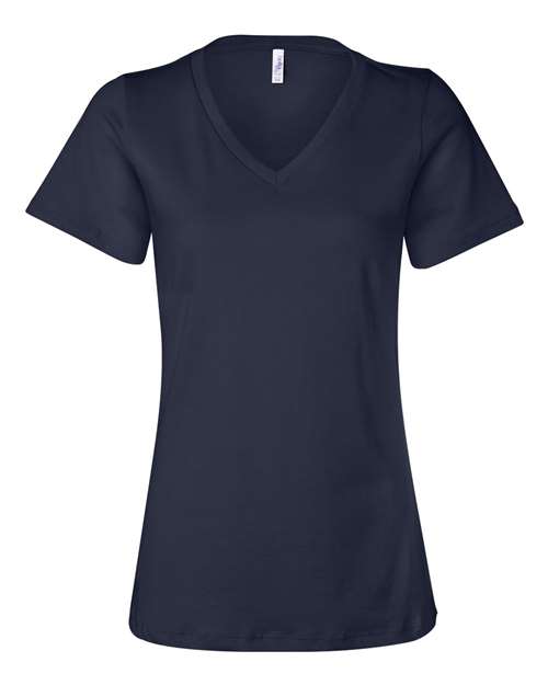 Customizable Women’s Relaxed V-Neck Tee - Stitched Expressions