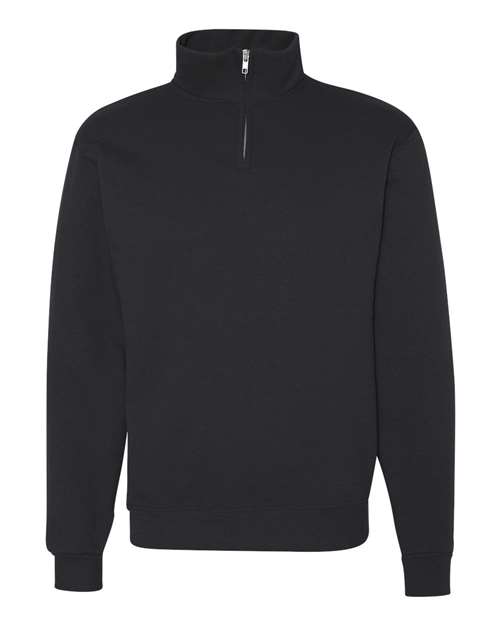 Nublend® Cadet Collar Quarter-Zip Sweatshirt