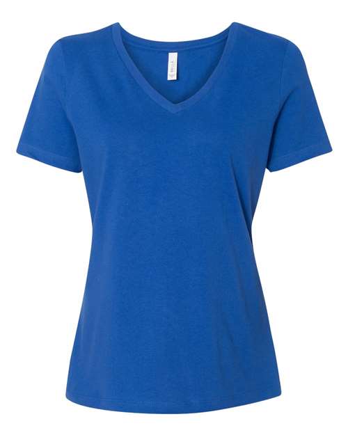 Customizable Women’s Relaxed V-Neck Tee - Stitched Expressions