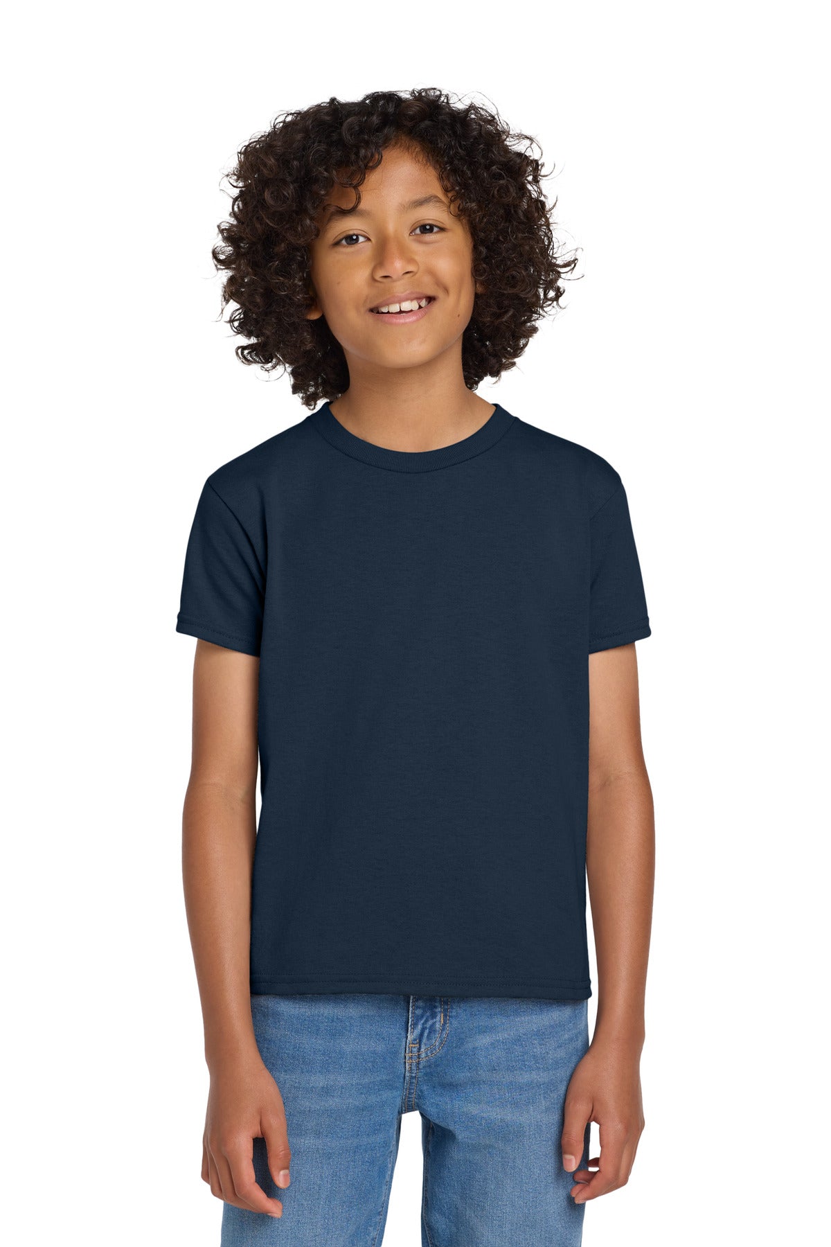 Gildan ®  Youth DryBlend ®  50 Cotton/50 Poly T-Shirt.  8000B