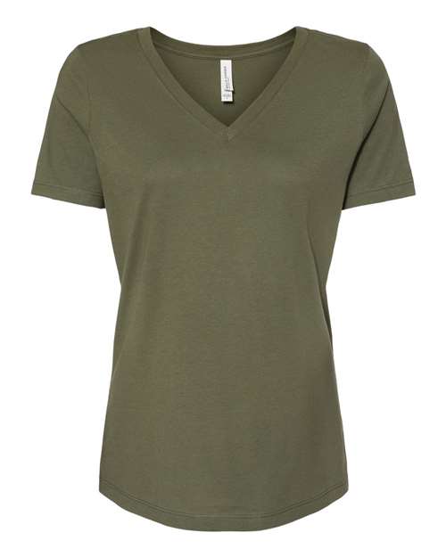 Customizable Women’s Relaxed V-Neck Tee - Stitched Expressions