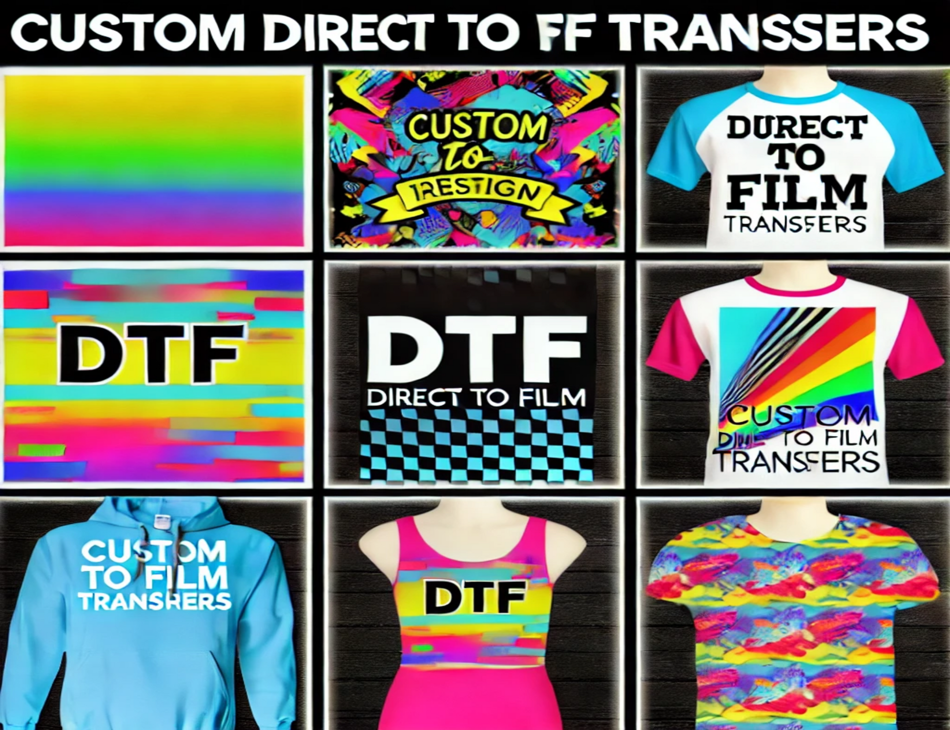 Custom DTF Transfer for Apparel – Send PNG - Stitched Expressions